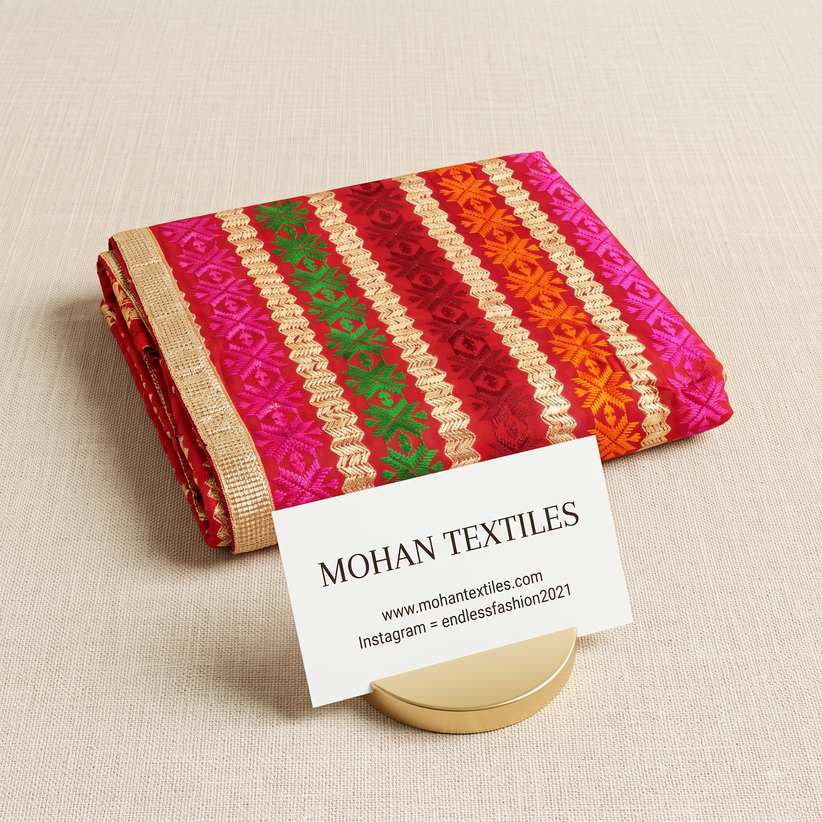 Maroon multi Phulkari dupatta with heavy mirror work and Amritsari embroidery – Mohan Textiles